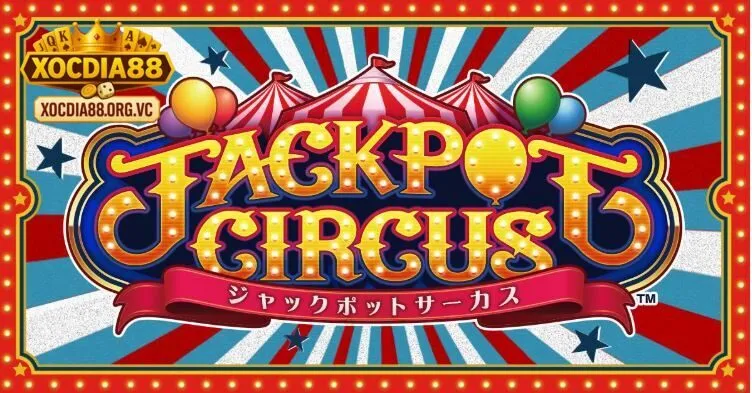 Các biểu tượng trong Circus Jackpot Xocdia88 gồm chú hề, bóng bay và các icon jackpot đặc trưng.